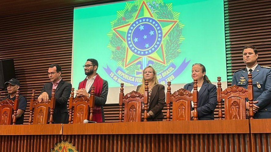 Secretária de Saúde de Várzea Grande prestigia posse do novo superintendente do Ministério da Saúde em MT
