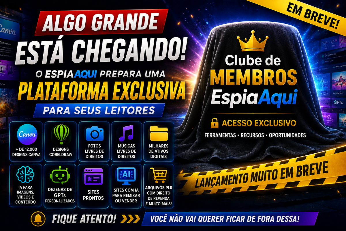 Algo Grande Está Chegando: EspiaAqui Prepara Plataforma Exclusiva para Seus Leitores