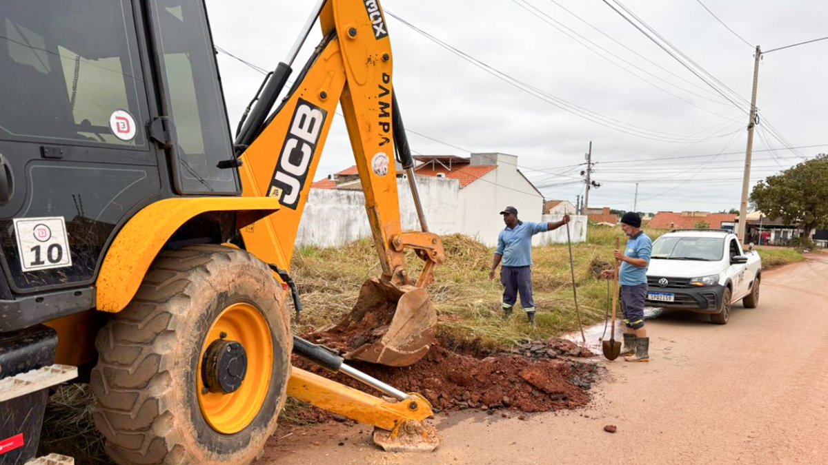 DAE-VG intensifica mutirão para reduzir vazamentos no Paiaguás