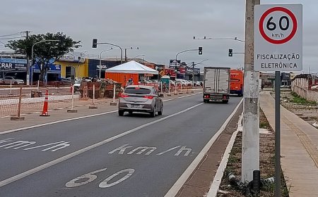 Novos radares começam a operar nas avenidas da FEB e Mário Andreazza a partir de sábado