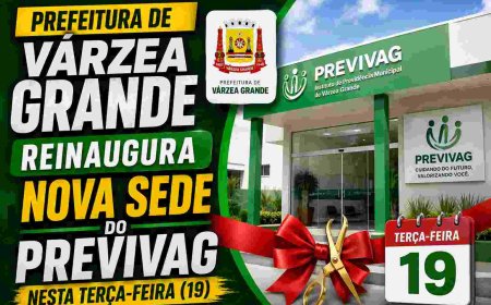 Prefeitura reinaugura nova sede do Previvag nesta terça-feira (19) 