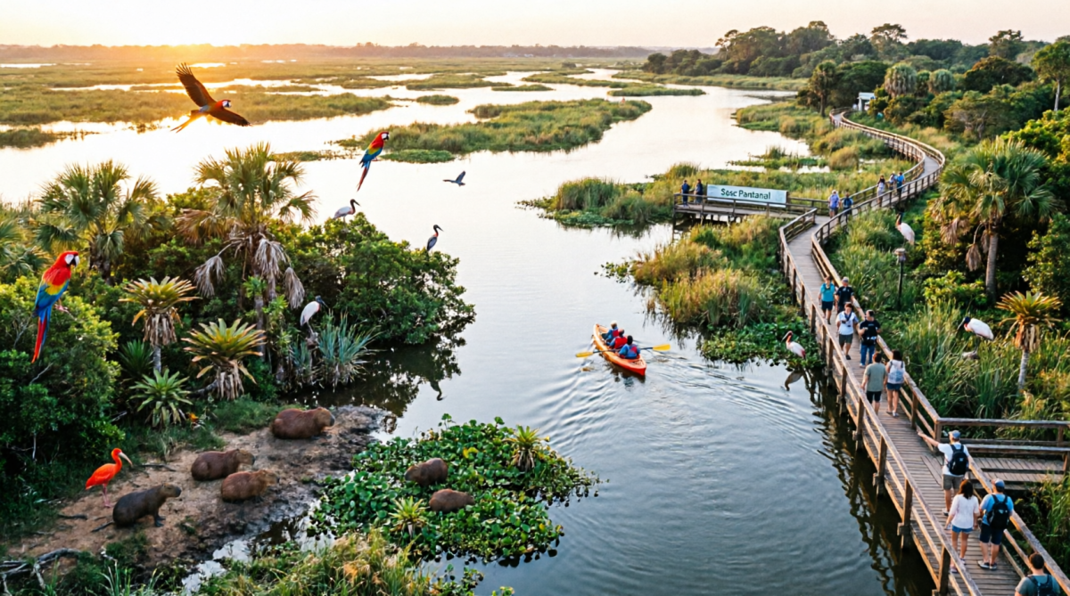 Mergulhe na Natureza: O Polo Socioambiental Sesc Pantanal Celebra o Mês do Meio Ambiente com Experiências Revigorantes