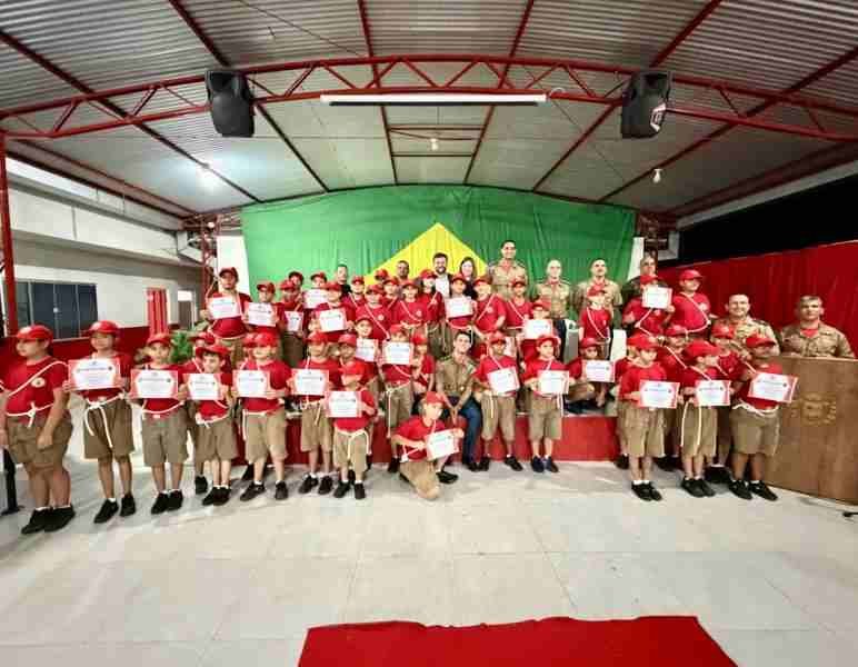 Colíder realiza formatura de 47 alunos do Projeto Bombeiros do Futuro