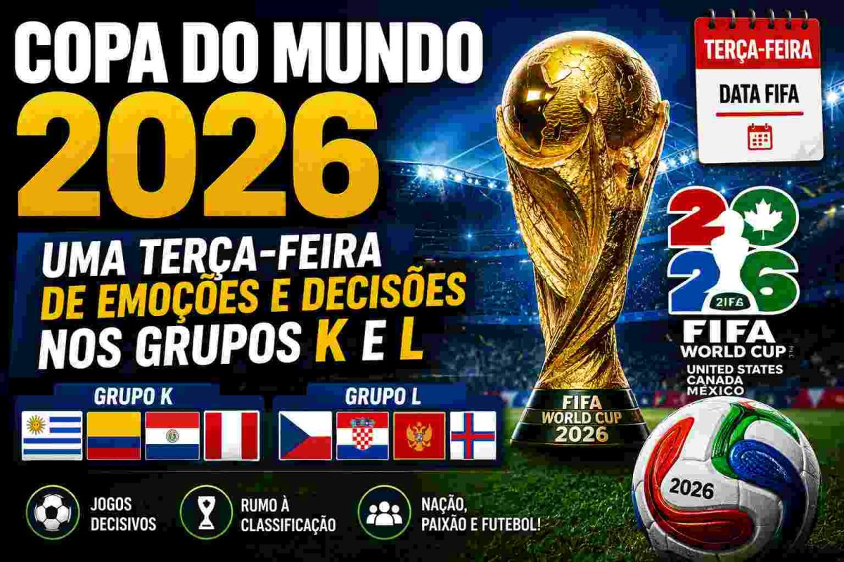 Copa do Mundo 2026: Uma Terça-feira de Emoções e Decisões nos Grupos K e L