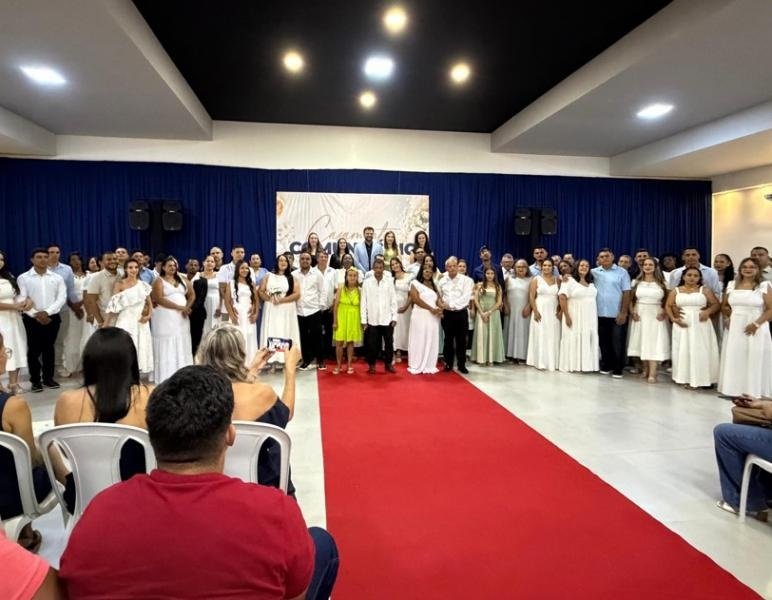 Prefeitura de Colíder retoma casamento comunitário e oficializa união civil gratuita de 31 casais