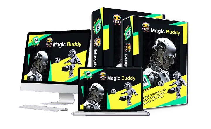 Acesso Vitalício: Magic Buddy - ferramenta incrível, você pode transformar suas ideias em conteúdo impressionante, em ultra-HD, gerado por IA