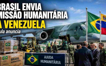 Brasil envia nesta sexta missão humanitária à Venezuela, anuncia Lula