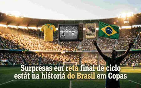 Surpresas em reta final de ciclo estão na história do Brasil em Copas