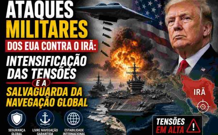 Ataques Militares dos EUA Contra o Irã: Intensificação das Tensões e a Salvaguarda da Navegação Global