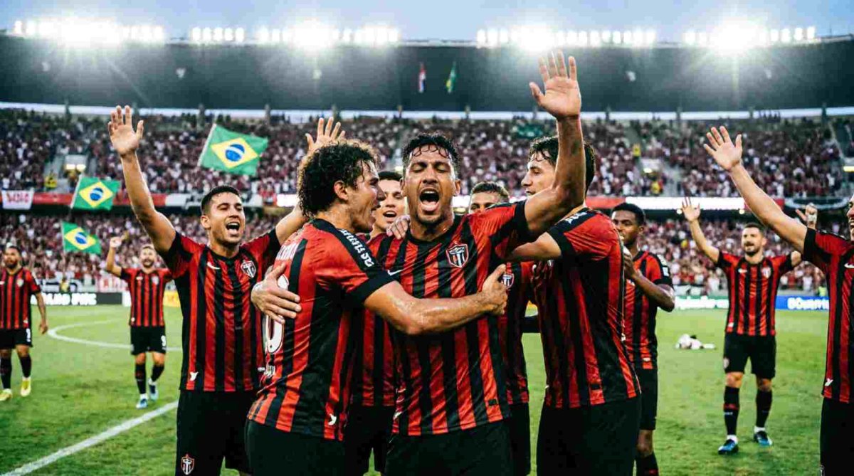 Athletico-PR vence o Botafogo por 3 a 2 e se aproxima do Flamengo no Brasileirão