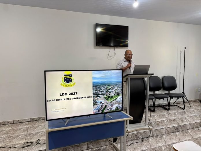 Prefeitura de Colíder projeta orçamento de R$ 239 milhões para 2027