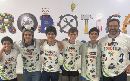 Alunos da rede municipal de Lucas do Rio Verde são premiados na etapa estadual da Olimpíada Brasileira de Robótica 2026