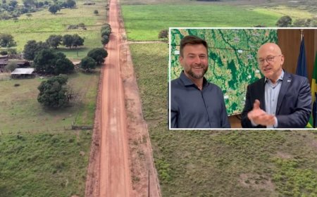 Ordem de serviço autoriza pavimentação da MT-410 em Colíder; Rodrigo Benassi anuncia início da obra