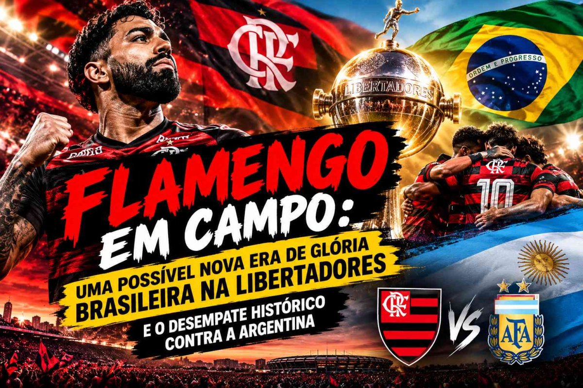 Flamengo em Campo: Uma Possível Nova Era de Glória Brasileira na Libertadores e o Desempate Histórico Contra a Argentina