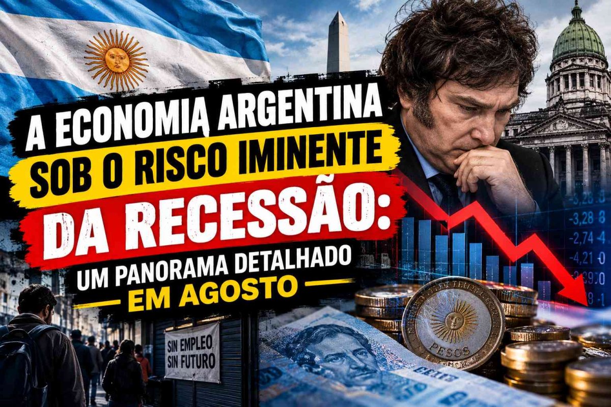  A Economia Argentina Sob o Risco Iminente da Recessão: Um Panorama Detalhado em Agosto
