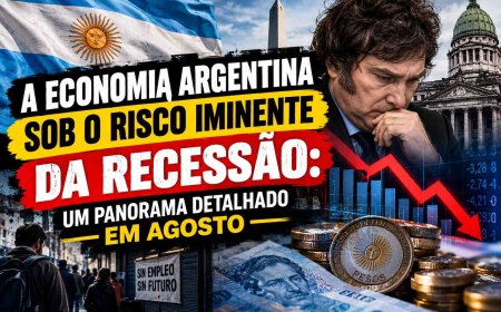  A Economia Argentina Sob o Risco Iminente da Recessão: Um Panorama Detalhado em Agosto
