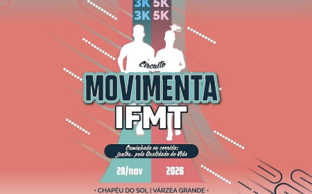IFMT promove corrida com percursos de 3 km e 5 km em Várzea Grande