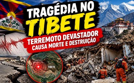 Tragédia no Tibete: Terremoto Devastador Causa Morte e Destruição