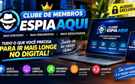 CLUBE DE MEMBROS ESPIAAQUI -  UNIVERSO DIGITAL