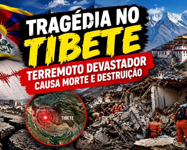 Tragédia no Tibete: Terremoto Devastador Causa Morte e Destruição
